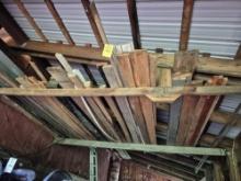 Barn wood in the loft - some boards longer than 10ft