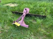 3pt Rear Mount Grader Blade 6ft wide
