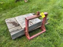 3pt Bale Mover with Platform