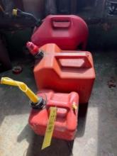 3 Gas Cans