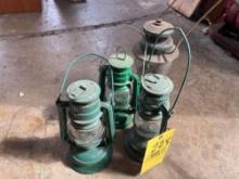 Assortment of Vintage Lanterns