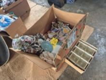 Box of Shehango China & Assorted Glassware