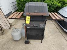 Sunbeam Outdoor Gas Grill w/ 2 Propane Tanks