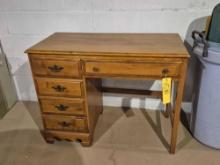 Small Maple Drawered Desk