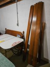 Solid Maple Double Sized Bed Frame