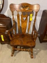American Bicentennial Solid Wood Rocking Chair