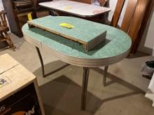 Metal Base Table w/ Leaves