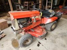 Simplicity 717 Broadmoor Lawn Tractor with Mower Deck and Blower Attachment