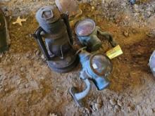 Early Buggy Lamps and Lantern