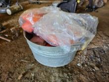 Life Jackets & Galvanized Tub
