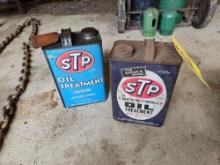(2) 1 Gal. STP Oil Treatment Cans