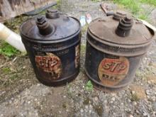 (2) STP Oil Treatment Cans