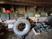 Lumber Assortment & Misc. Wall Contents