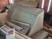 (7) Aluminum Outdoor Awnings - Various Sizes