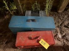 3 Tool Boxes with Hardware
