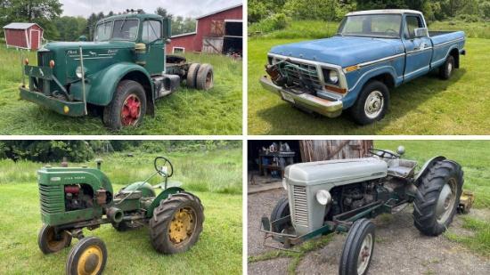 '50 Mack Semi, '78 F-150, Tractors 24084 - Calvin