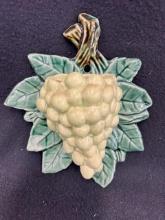 McCoy Light Green Grape Wall Pocket