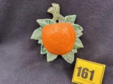 McCoy Orange Wall Pocket