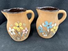 2 Ransbottom 6" Pitchers