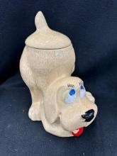 McCoy Thinking Puppy Cookie jar