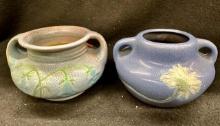 2 Weller 3" Vases