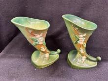 Roseville Snowberry 6 " Vases