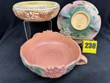 3 Roseville Bowls