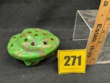 Weller Coppertone Flower Frog