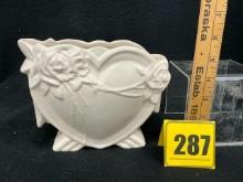 McCoy Heart Vase