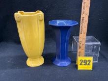 2 Pottery vases