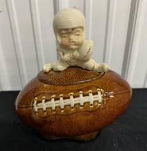 McCoy Football Boy Cookie Jar