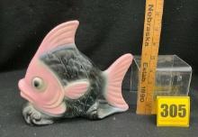 Brush Fish Planter/Wall Pocket