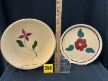 Watt Pasta Bowl & Round Platter