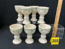 7 Hartstone Wine Cups