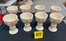 8 Hartstone Wine Cups