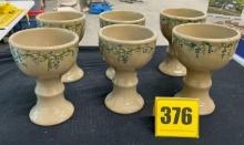 6 Hartstone Wine Cups