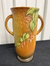 Roseville 9" Fushia Vase