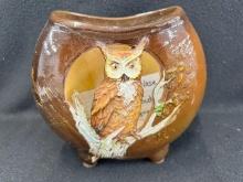 Wisecarver 1981 Owl Pillow Vase
