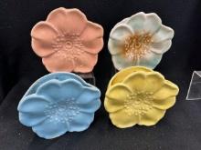 4 McCoy Flower Wall Pockets