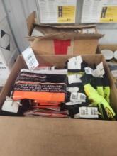 High Visibility Apparel, Blanket, & Work Gloves
