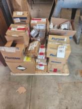 Pallet of Fastenal Hardware - Caps, Nuts, Bolts, Screws, & more