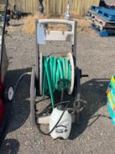 Hose reel and sprayer