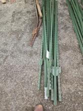 Pile of T posts