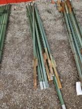 Pile of T posts