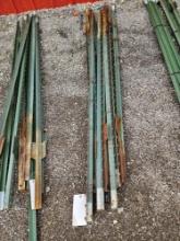 Pile of T posts