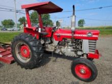 Massey Ferguson 165 gas tractor, runs good