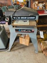 Delta 18x36 drum sander