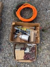 Hosing, Tools, & Erector Set Pieces