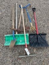 Yard Tool & Shovel Assortment
