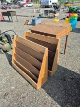 Desk and Magazine Racks